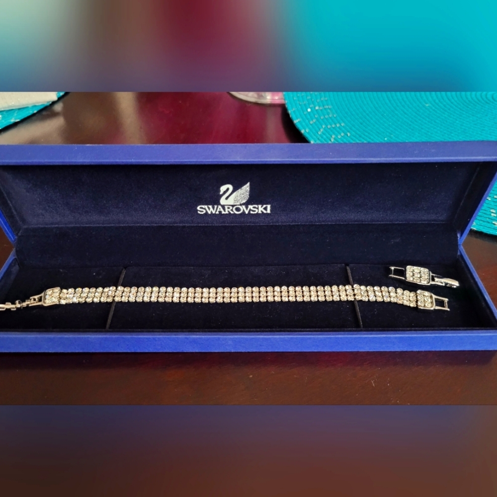 Swarovski Crystal Bracelet with Original Box